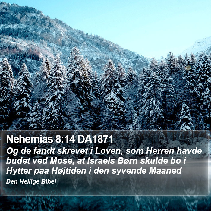 Nehemias 8:14 DA1871 Bible Study