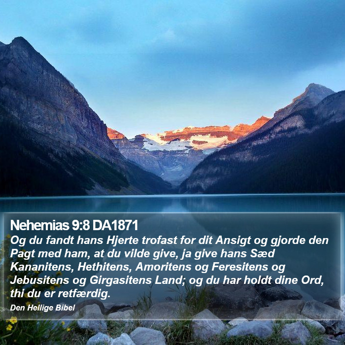 Nehemias 9:8 DA1871 Bible Study