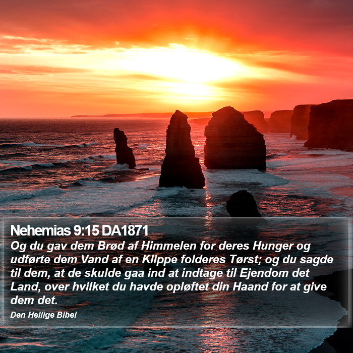 Nehemias 9:15 DA1871 Bible Study