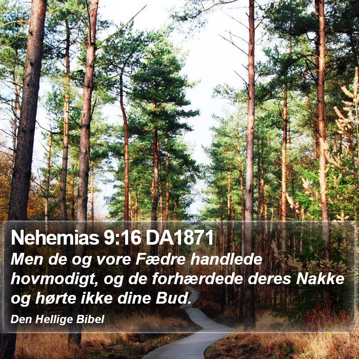 Nehemias 9:16 DA1871 Bible Study