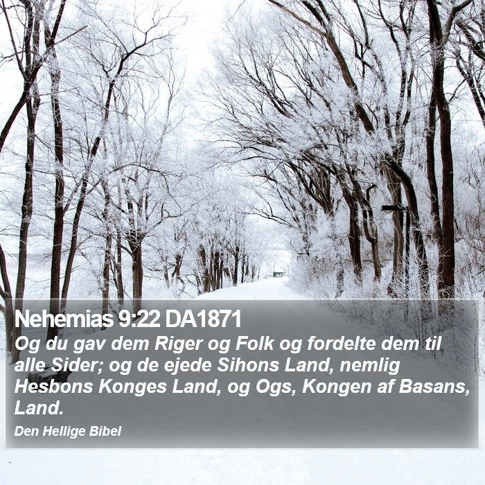 Nehemias 9:22 DA1871 Bible Study