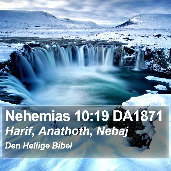 Nehemias 10:19 DA1871 Bible Study