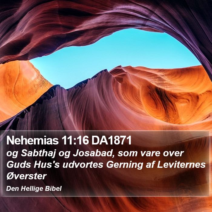 Nehemias 11:16 DA1871 Bible Study