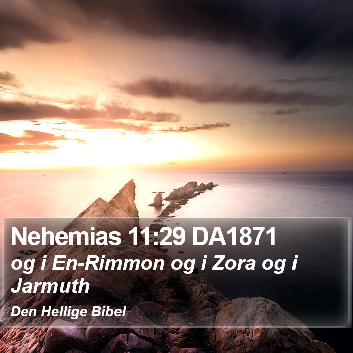 Nehemias 11:29 DA1871 Bible Study