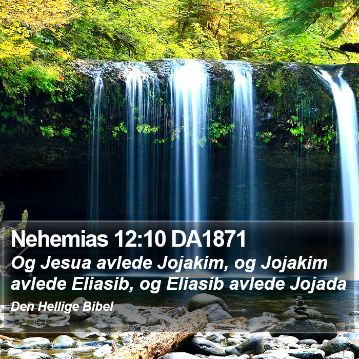 Nehemias 12:10 DA1871 Bible Study