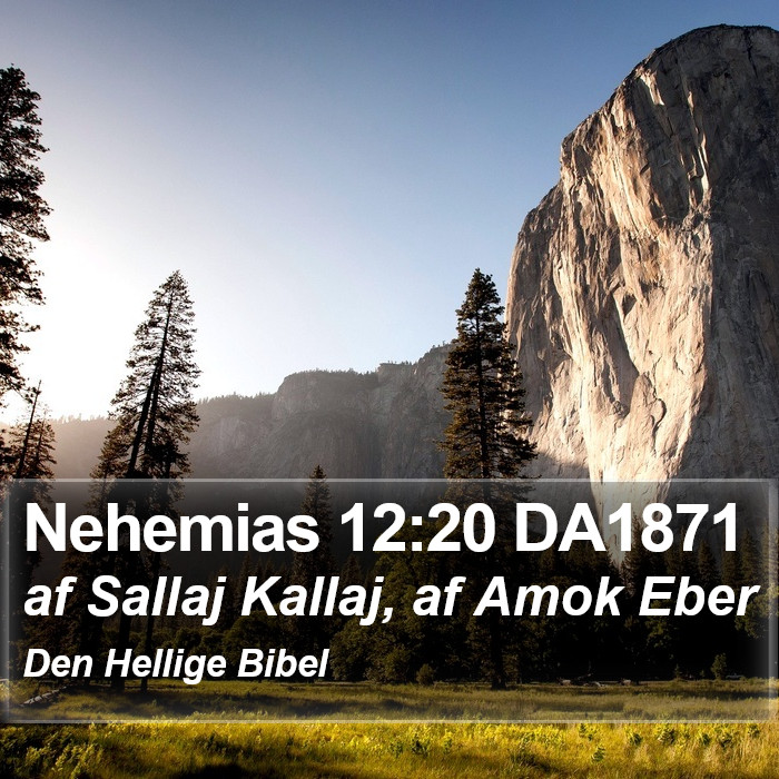Nehemias 12:20 DA1871 Bible Study