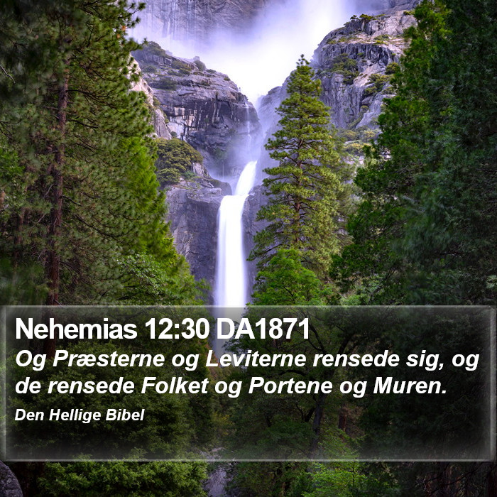 Nehemias 12:30 DA1871 Bible Study