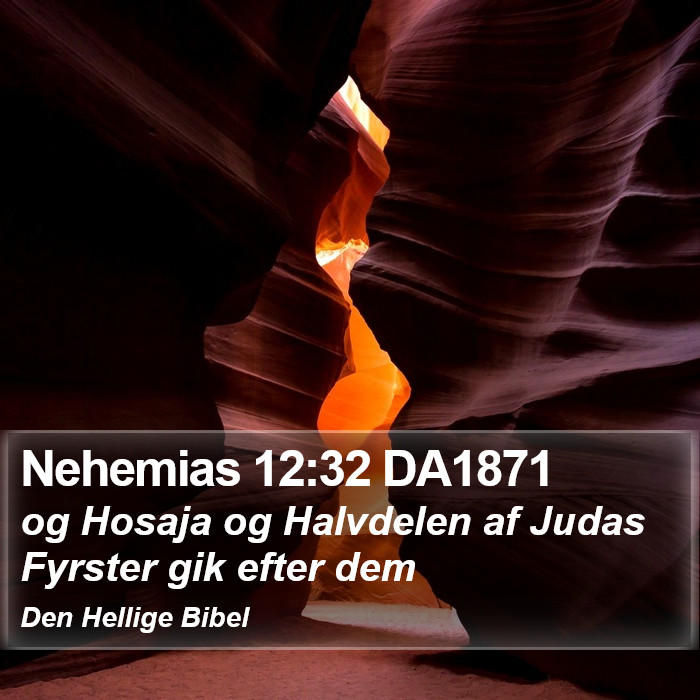 Nehemias 12:32 DA1871 Bible Study
