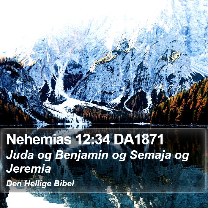 Nehemias 12:34 DA1871 Bible Study