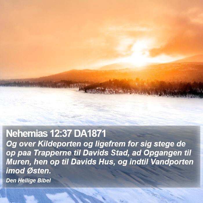 Nehemias 12:37 DA1871 Bible Study