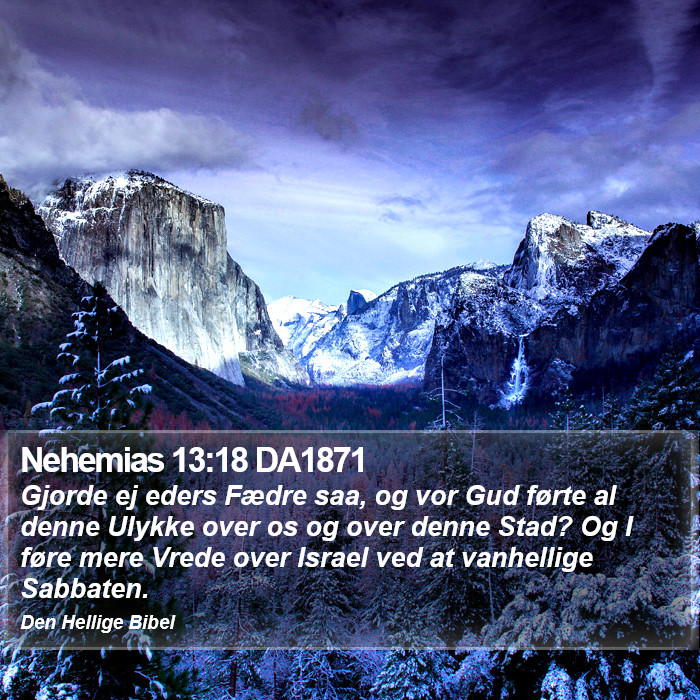 Nehemias 13:18 DA1871 Bible Study