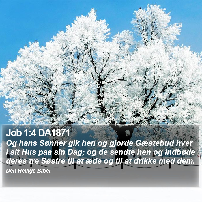 Job 1:4 DA1871 Bible Study