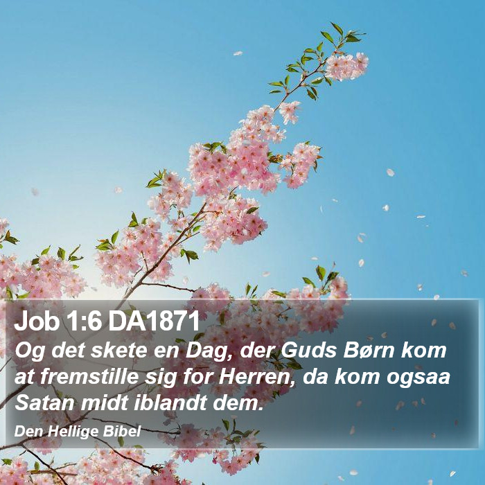 Job 1:6 DA1871 Bible Study