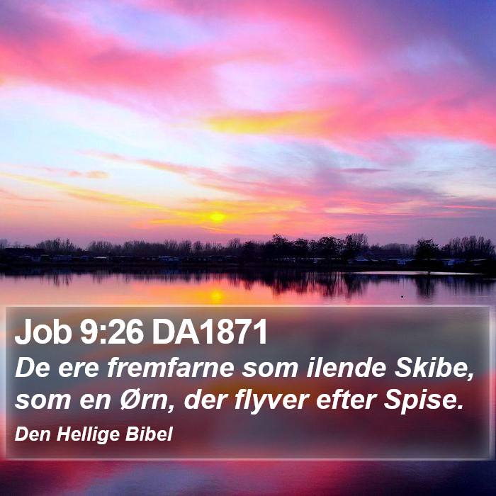 Job 9:26 DA1871 Bible Study