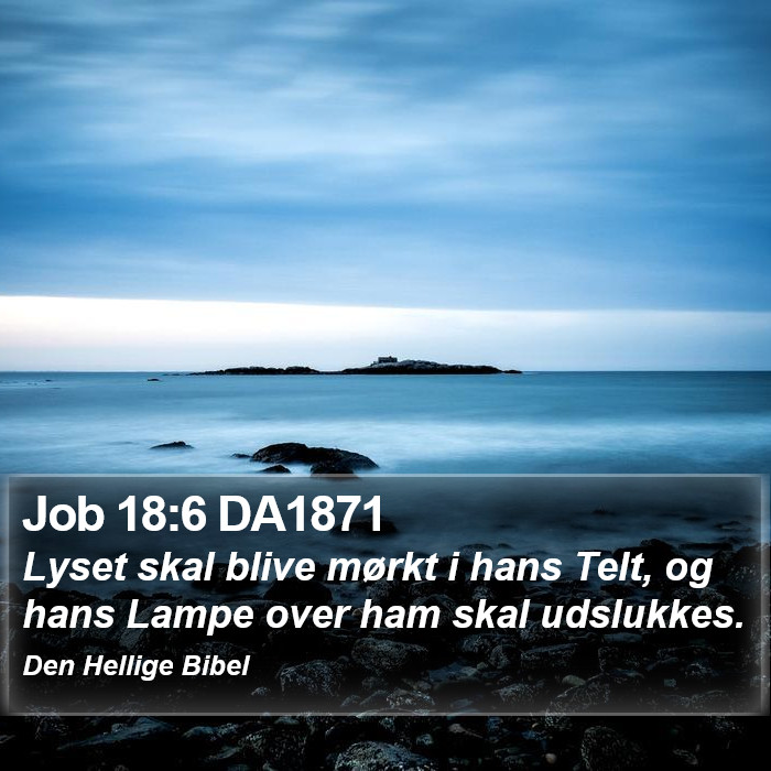 Job 18:6 DA1871 Bible Study