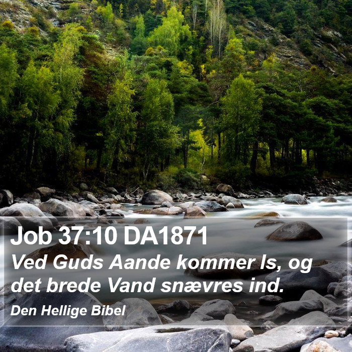 Job 37:10 DA1871 Bible Study