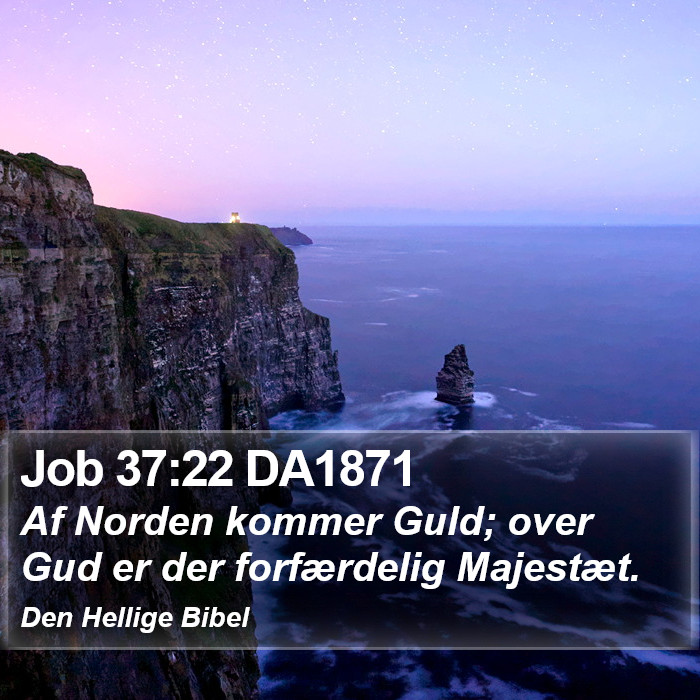 Job 37:22 DA1871 Bible Study