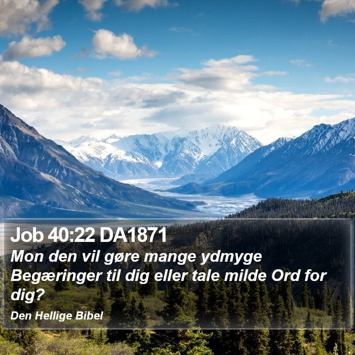 Job 40:22 DA1871 Bible Study