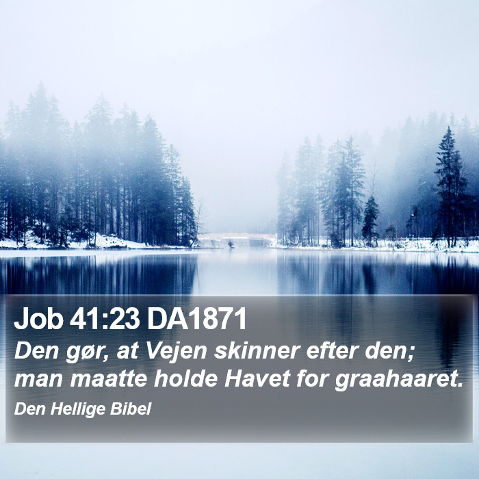 Job 41:23 DA1871 Bible Study