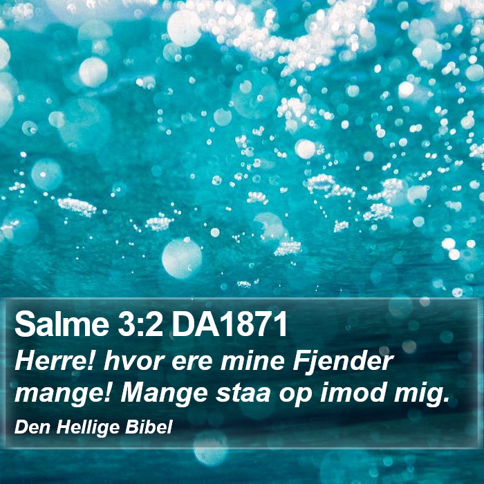 Salme 3:2 DA1871 Bible Study