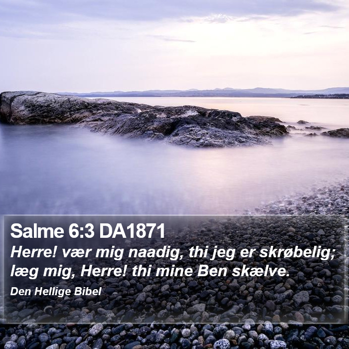 Salme 6:3 DA1871 Bible Study