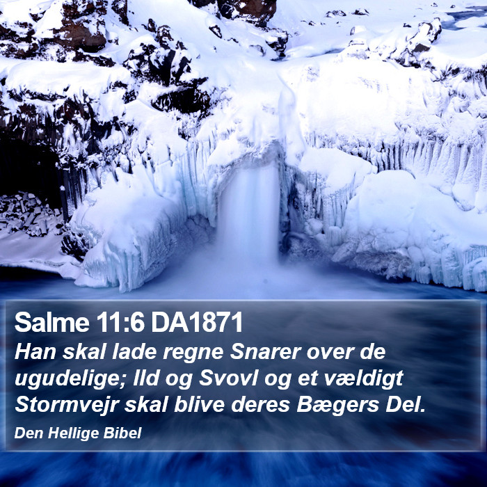 Salme 11:6 DA1871 Bible Study