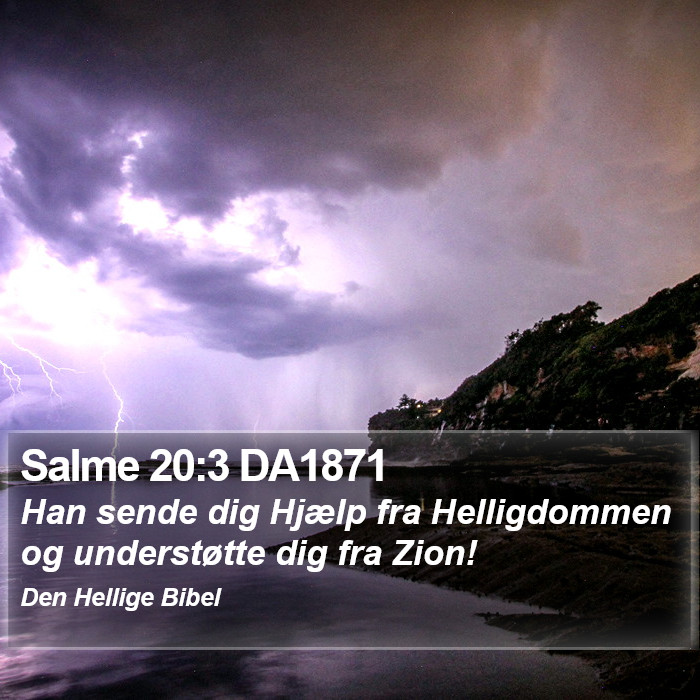 Salme 20:3 DA1871 Bible Study