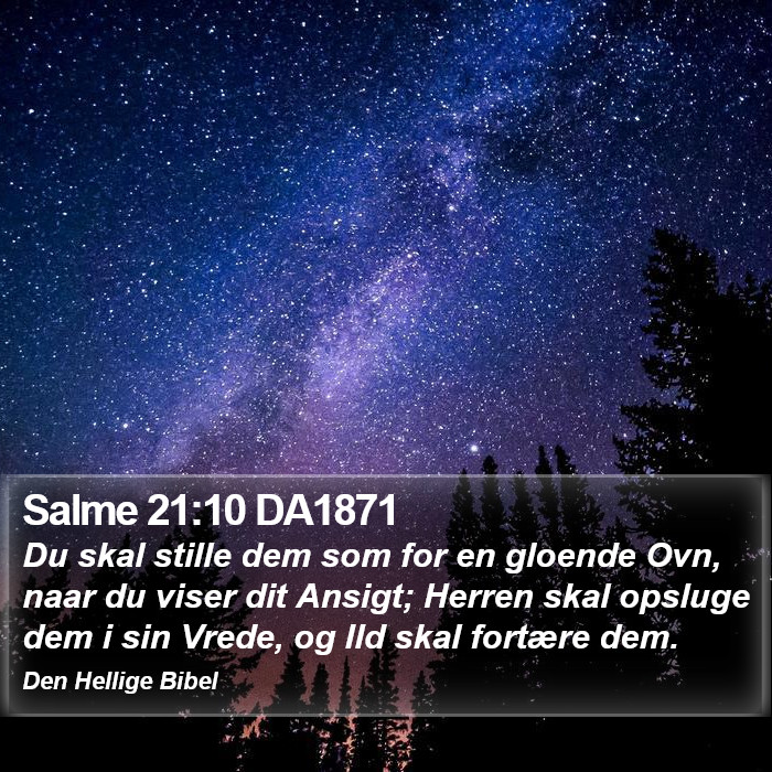 Salme 21:10 DA1871 Bible Study