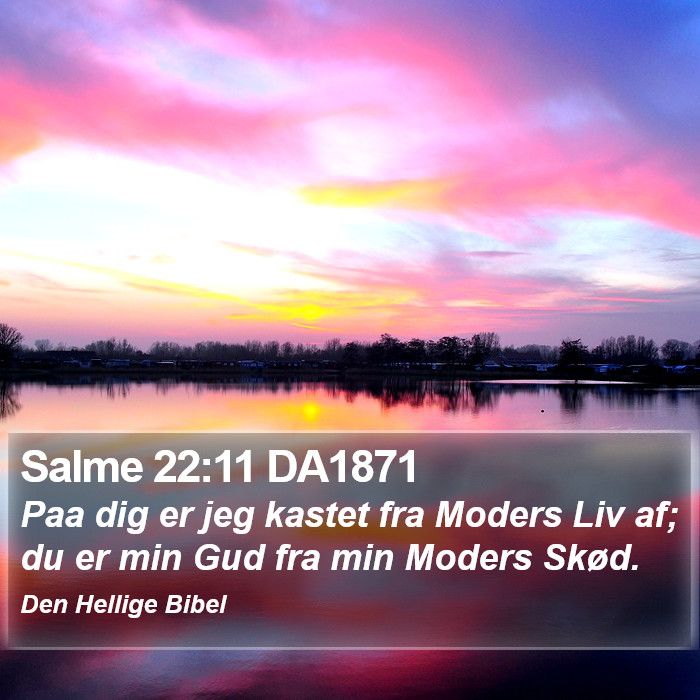 Salme 22:11 DA1871 Bible Study