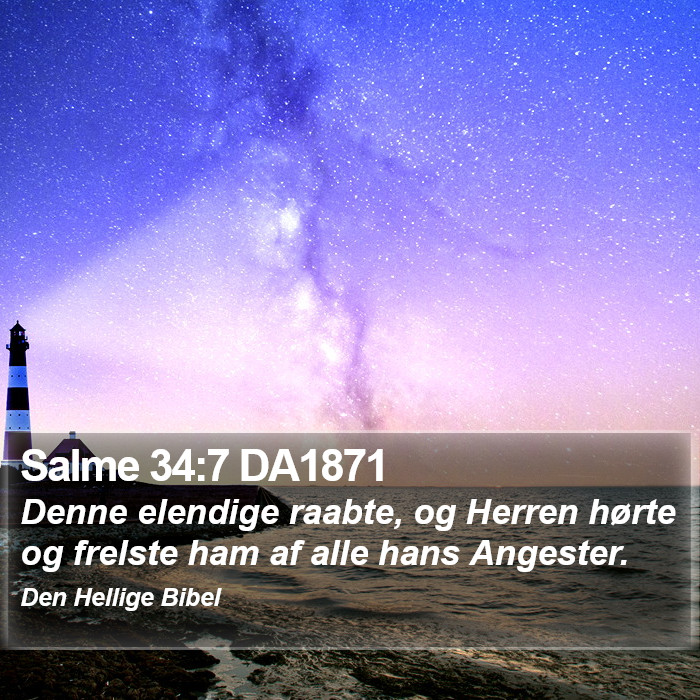 Salme 34:7 DA1871 Bible Study