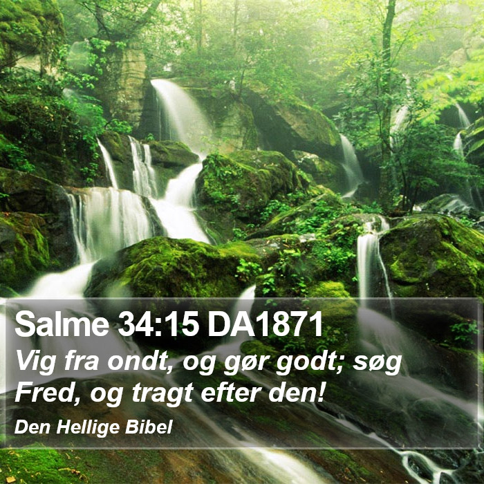 Salme 34:15 DA1871 Bible Study