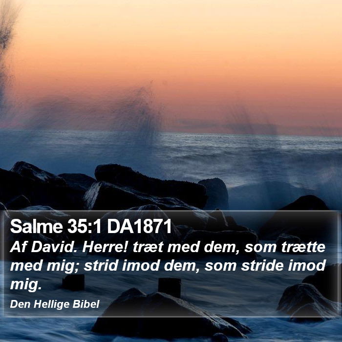 Salme 35:1 DA1871 Bible Study