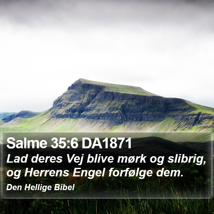 Salme 35:6 DA1871 Bible Study