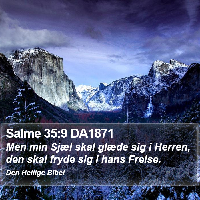 Salme 35:9 DA1871 Bible Study