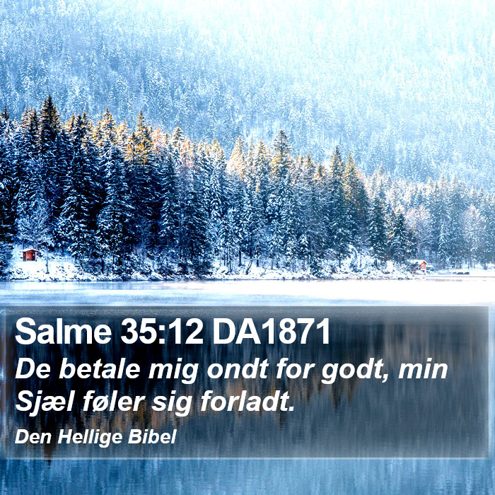 Salme 35:12 DA1871 Bible Study