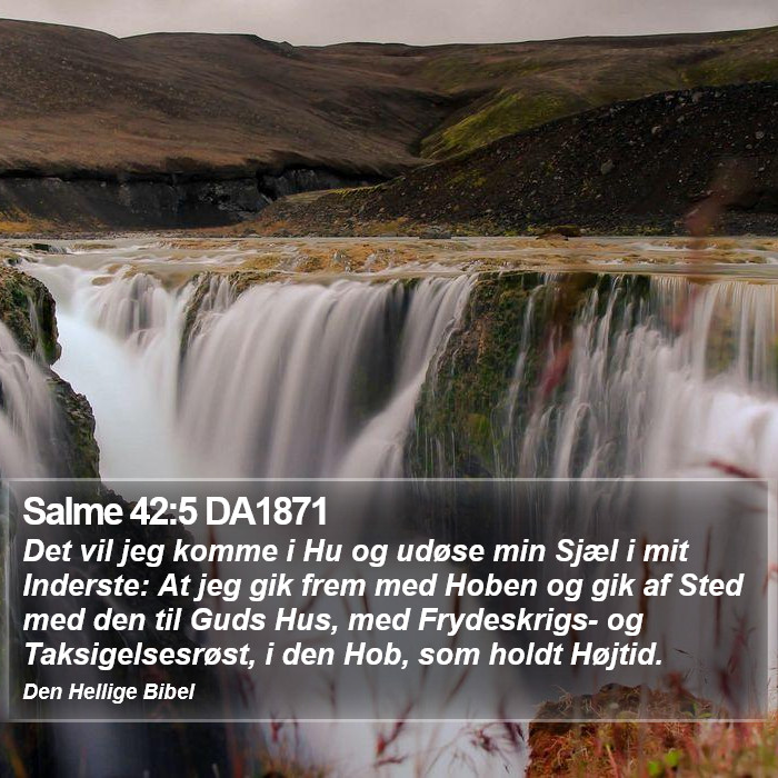 Salme 42:5 DA1871 Bible Study