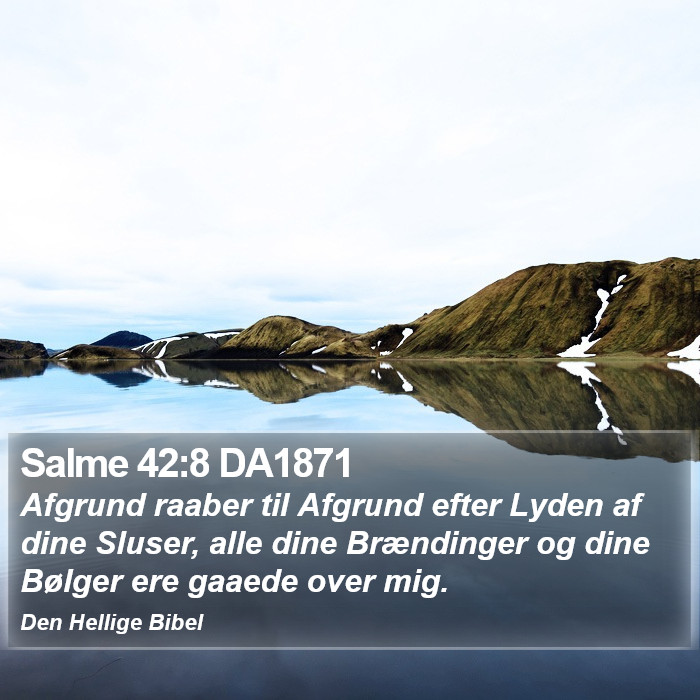 Salme 42:8 DA1871 Bible Study