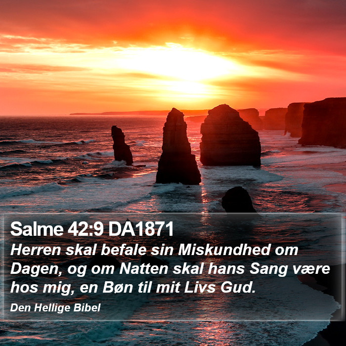 Salme 42:9 DA1871 Bible Study