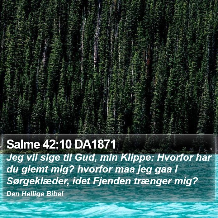 Salme 42:10 DA1871 Bible Study