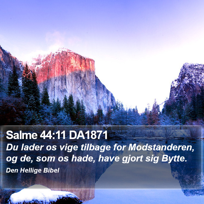 Salme 44:11 DA1871 Bible Study