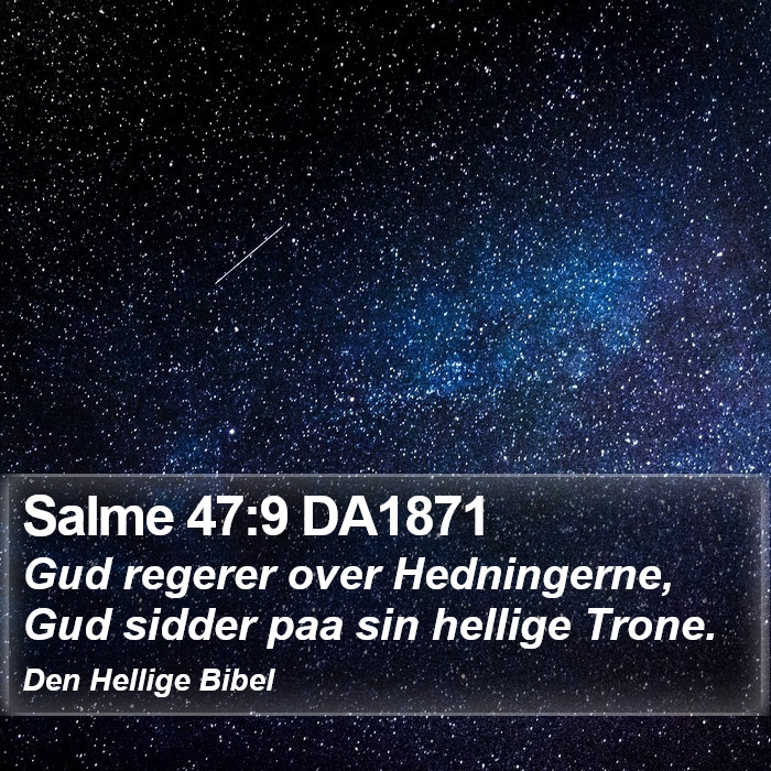 Salme 47:9 DA1871 Bible Study