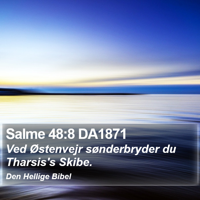 Salme 48:8 DA1871 Bible Study