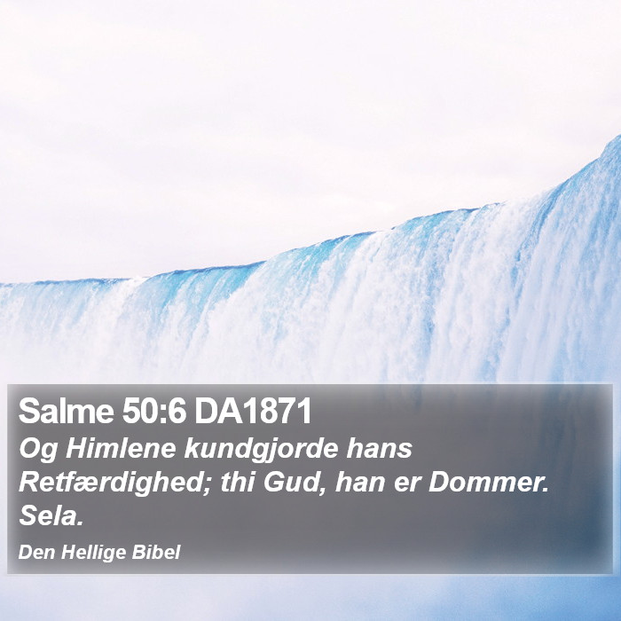 Salme 50:6 DA1871 Bible Study