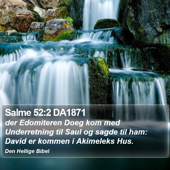 Salme 52:2 DA1871 Bible Study