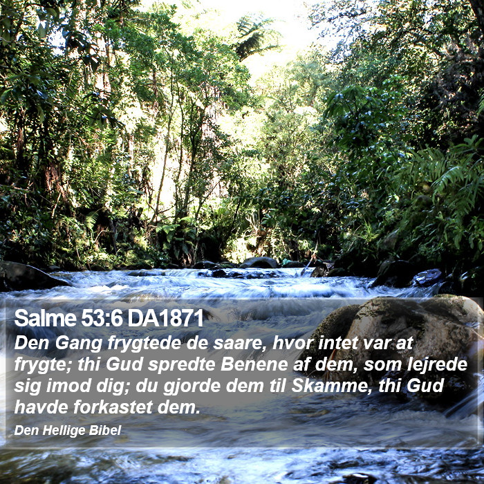 Salme 53:6 DA1871 Bible Study