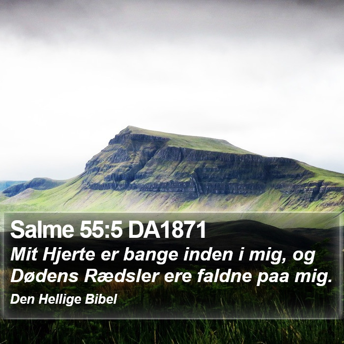 Salme 55:5 DA1871 Bible Study