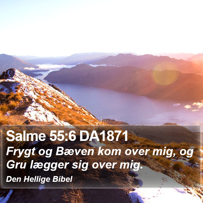 Salme 55:6 DA1871 Bible Study