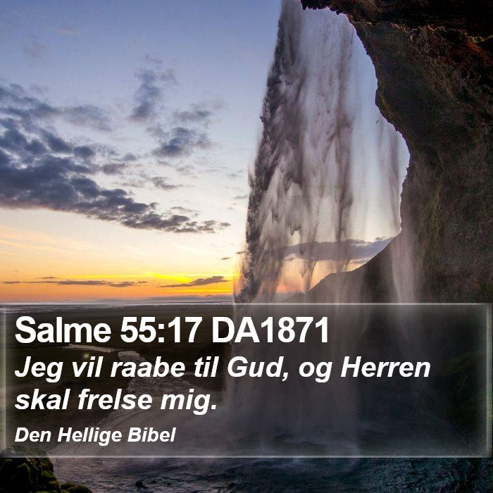 Salme 55:17 DA1871 Bible Study