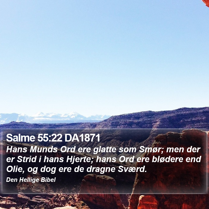 Salme 55:22 DA1871 Bible Study