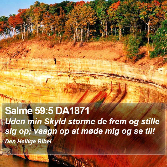 Salme 59:5 DA1871 Bible Study